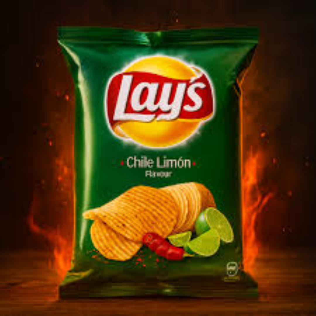 E & N M/G CHIPS CHILLI LEMON 35G